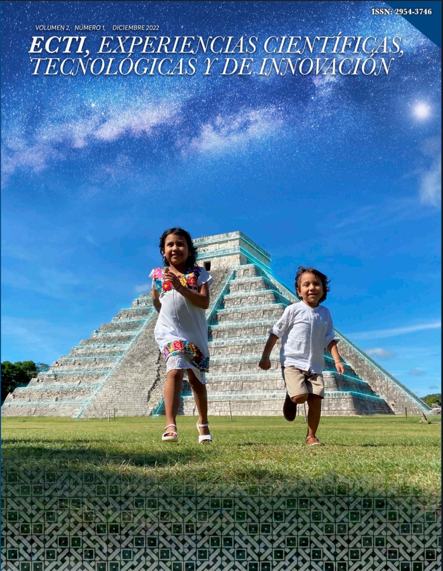 					Ver Vol. 2 Núm. 1 (2022): ECTI, EXPERIENCIAS CIENTIFICAS, TECNOLOGICAS Y DE INNOVACIÓN Vol. 2 Núm. 1, 2022
				